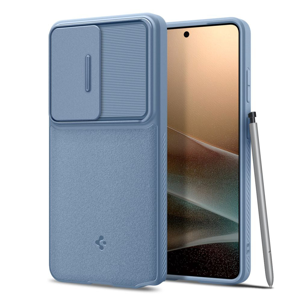Capa para Samsung Galaxy S26 Ultra S948, Spigen, Optik Armor, Azul ACS11226