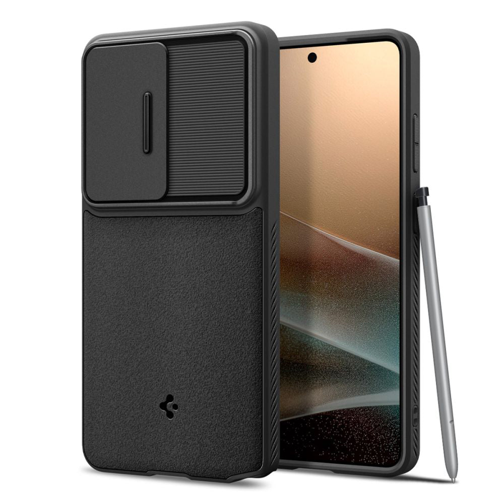 Capa para Samsung Galaxy S26 Ultra S948, Spigen, Optik Armor, Preta ACS10687