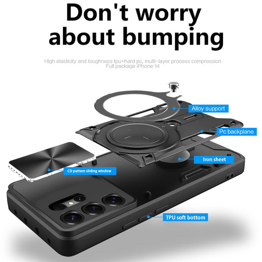 Capa para Samsung Galaxy S26 Ultra, Techsuit, CamGuard Pro, Vermelha