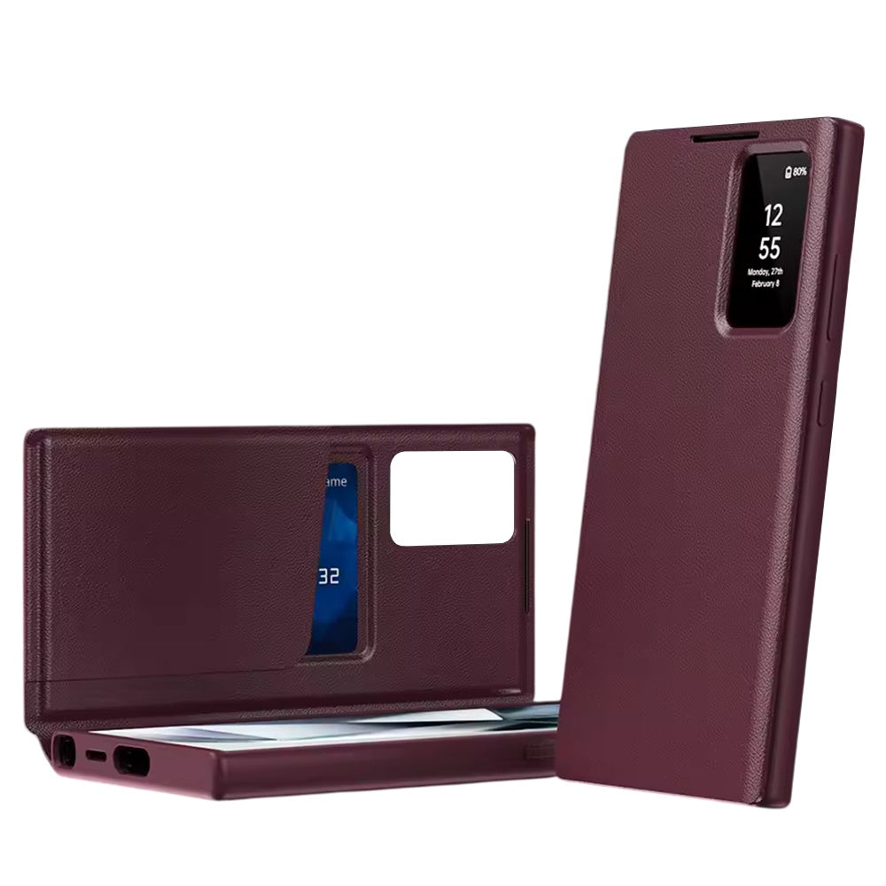 Capa para Samsung Galaxy S26 Ultra S948, Techsuit, SmartView, Vermelha