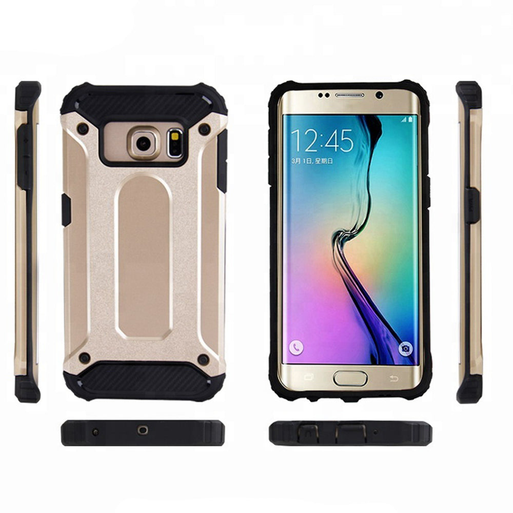 Capa para Samsung Galaxy S6 G920, Techsuit, Hybrid Armor, Preta