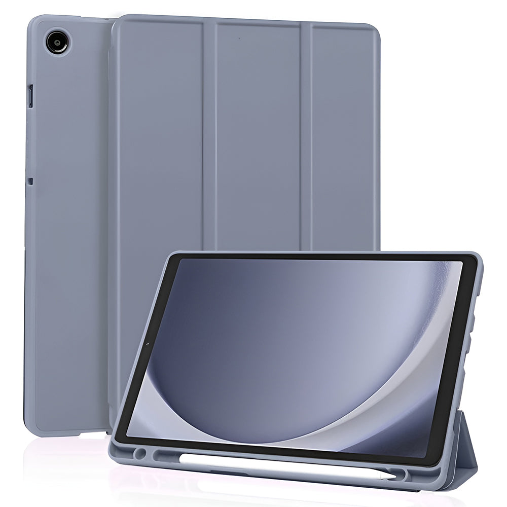 Capa para Samsung Galaxy Tab A11 / Tab A9, Techsuit, Flex Trifold Novo Modelo, Roxo