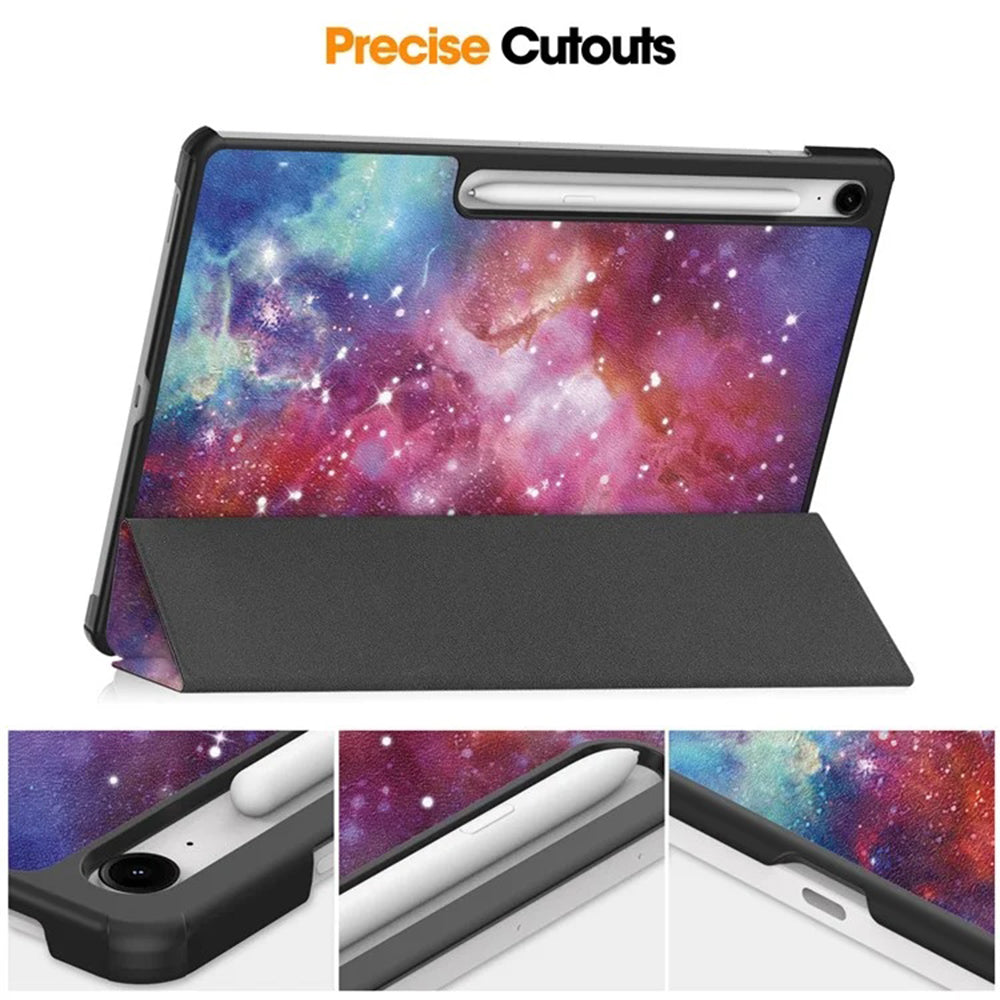 Capa para Samsung Galaxy Tab S10 FE+, Techsuit, FoldPro Galaxy, Multicolor