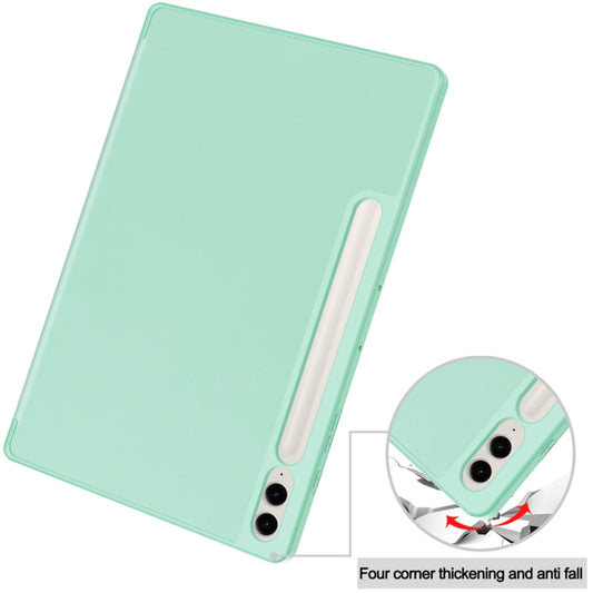 Capa para Samsung Galaxy Tab S10+ / Tab S9 FE+ / Tab S9+, Techsuit, Flex Trifold, Preta