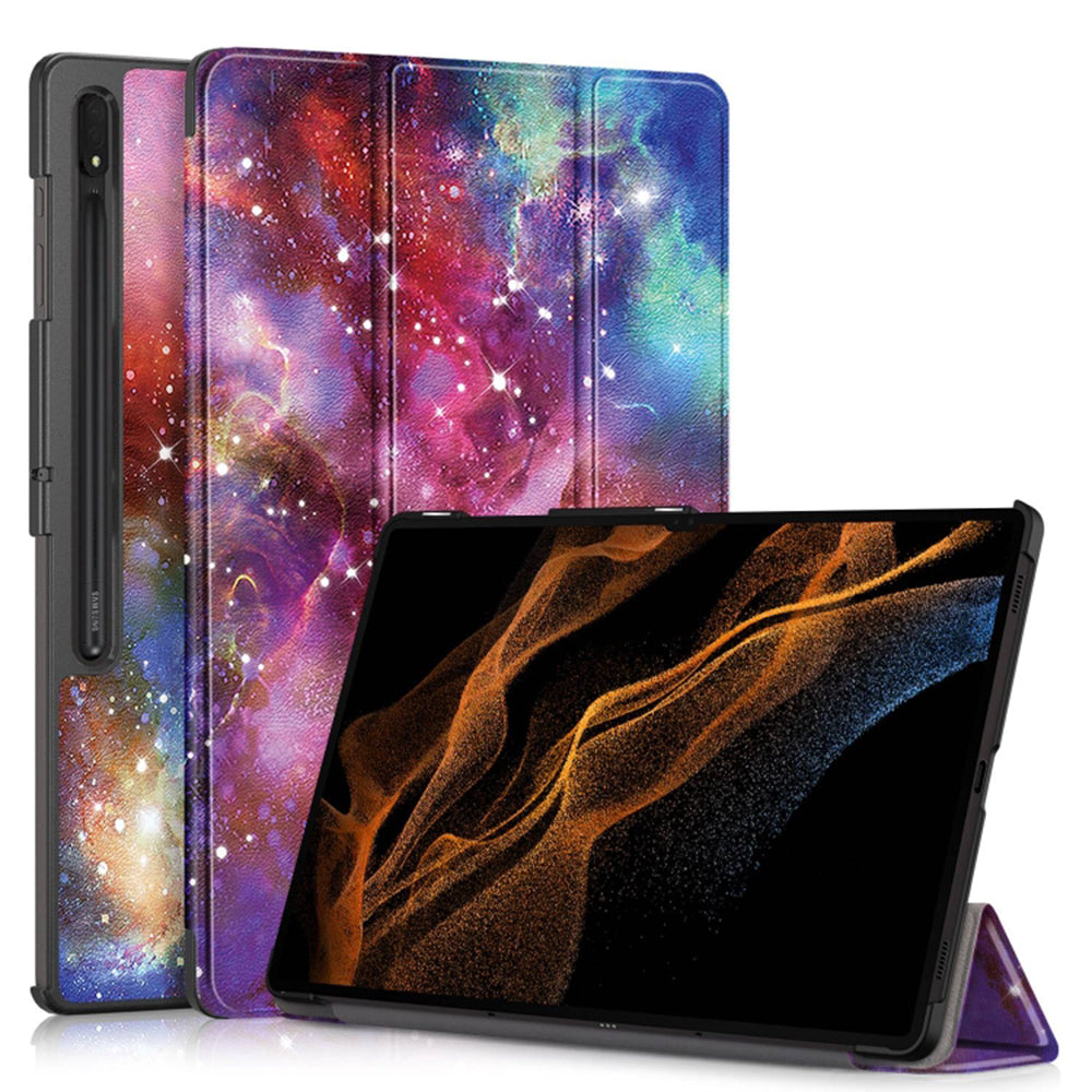 Capa para Samsung Galaxy Tab S10 Ultra / Tab S9 Ultra / Tab S8 Ultra, Techsuit, FoldPro Galaxy, Multicolor