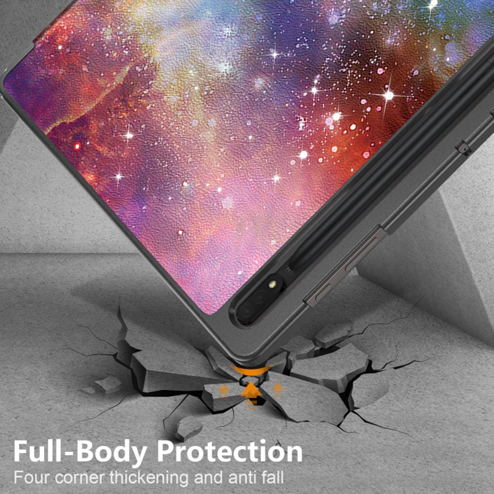 Capa para Samsung Galaxy Tab S10 Ultra / Tab S9 Ultra / Tab S8 Ultra, Techsuit, FoldPro Galaxy, Multicolor