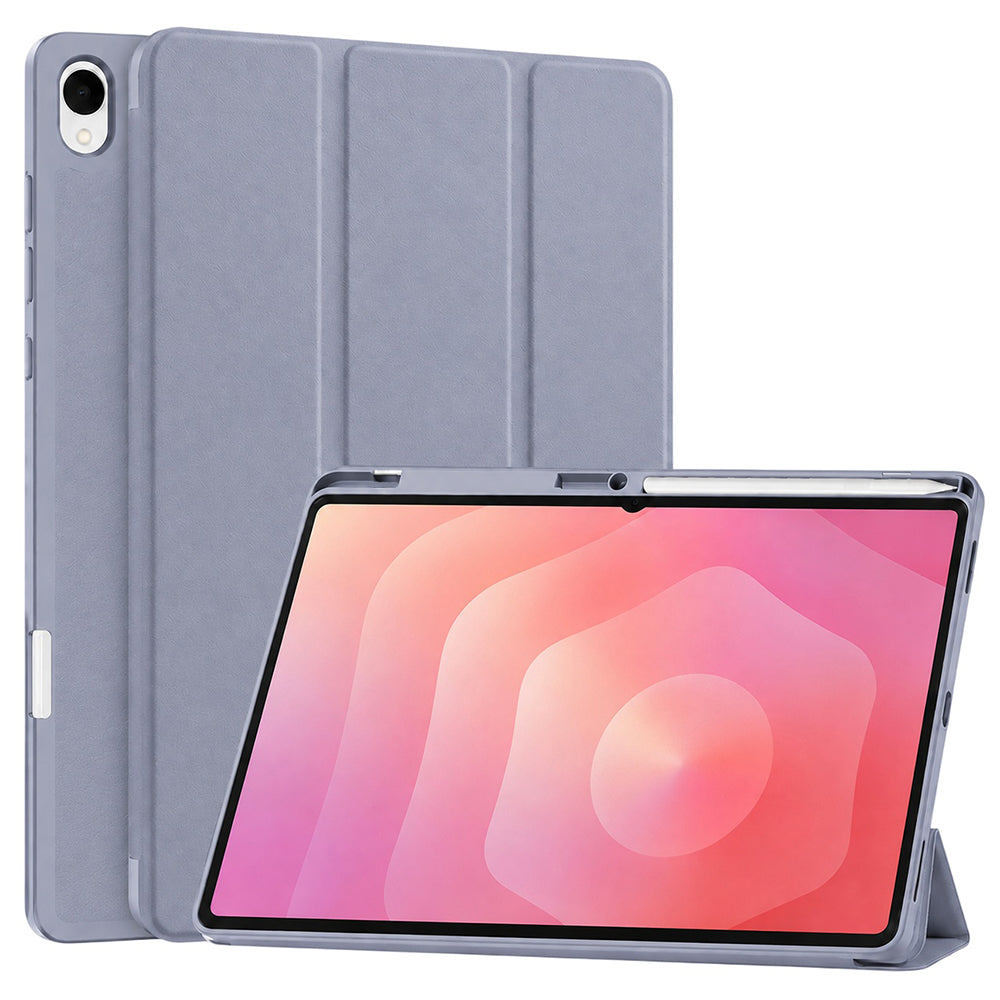 Capa para Samsung Galaxy Tab S12 Plus, Techsuit, Flex Trifold, Roxo