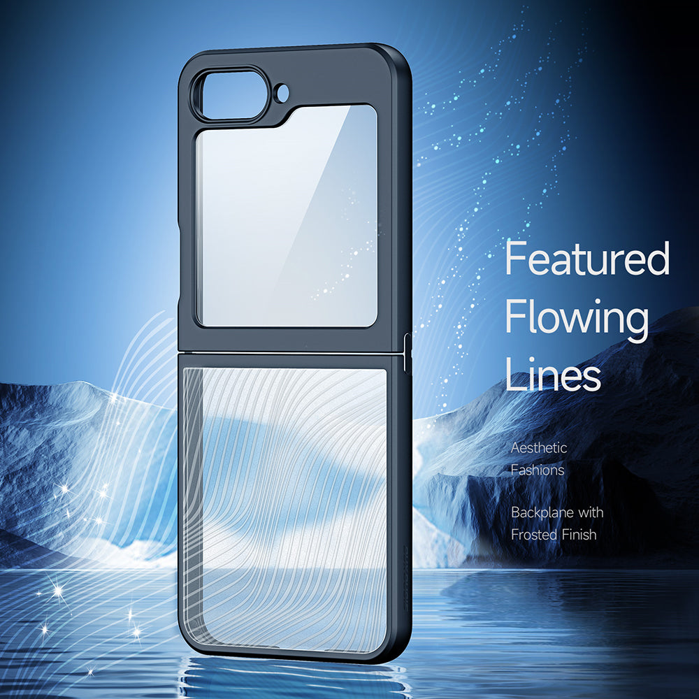 Capa para Samsung Galaxy Z Flip6 F741, DUX DUCIS, Aimo, Preta
