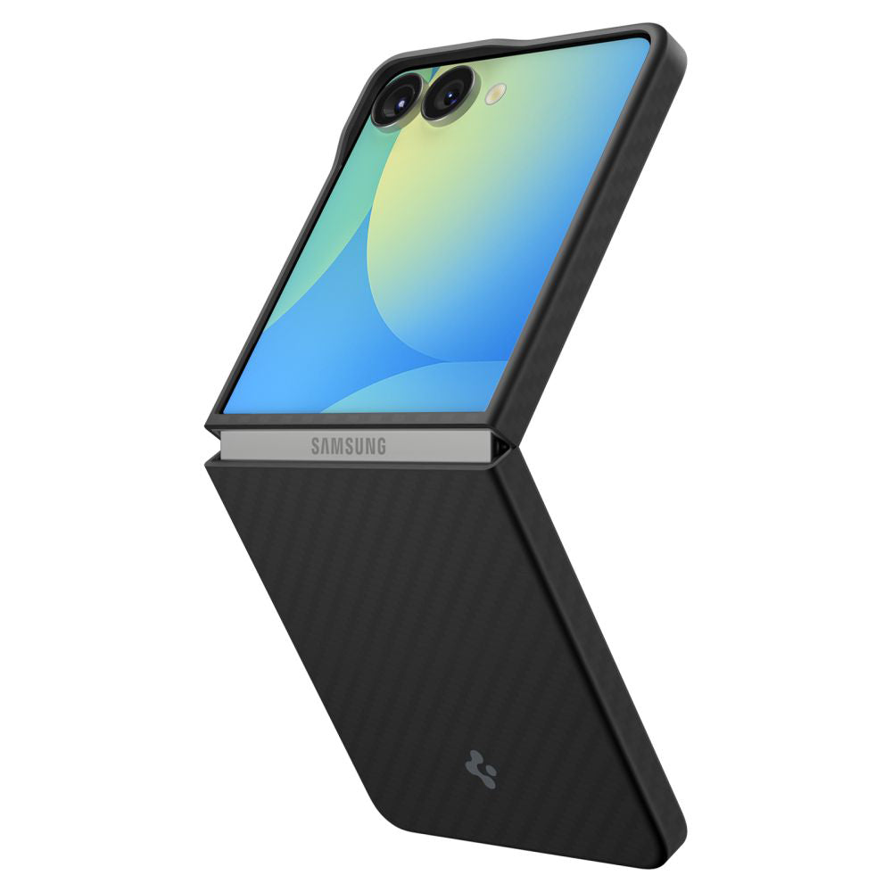 Capa para Samsung Galaxy Z Flip7 F766, Spigen, Air Skin, Preta ACS09564