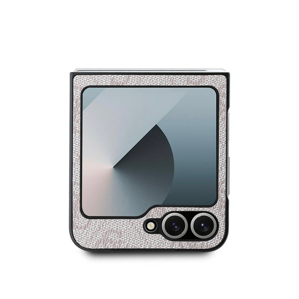 Capa para Samsung Galaxy Z Flip7 FE F761 / Z Flip6 F741, Guess, Logo Metal 4G, Rosa