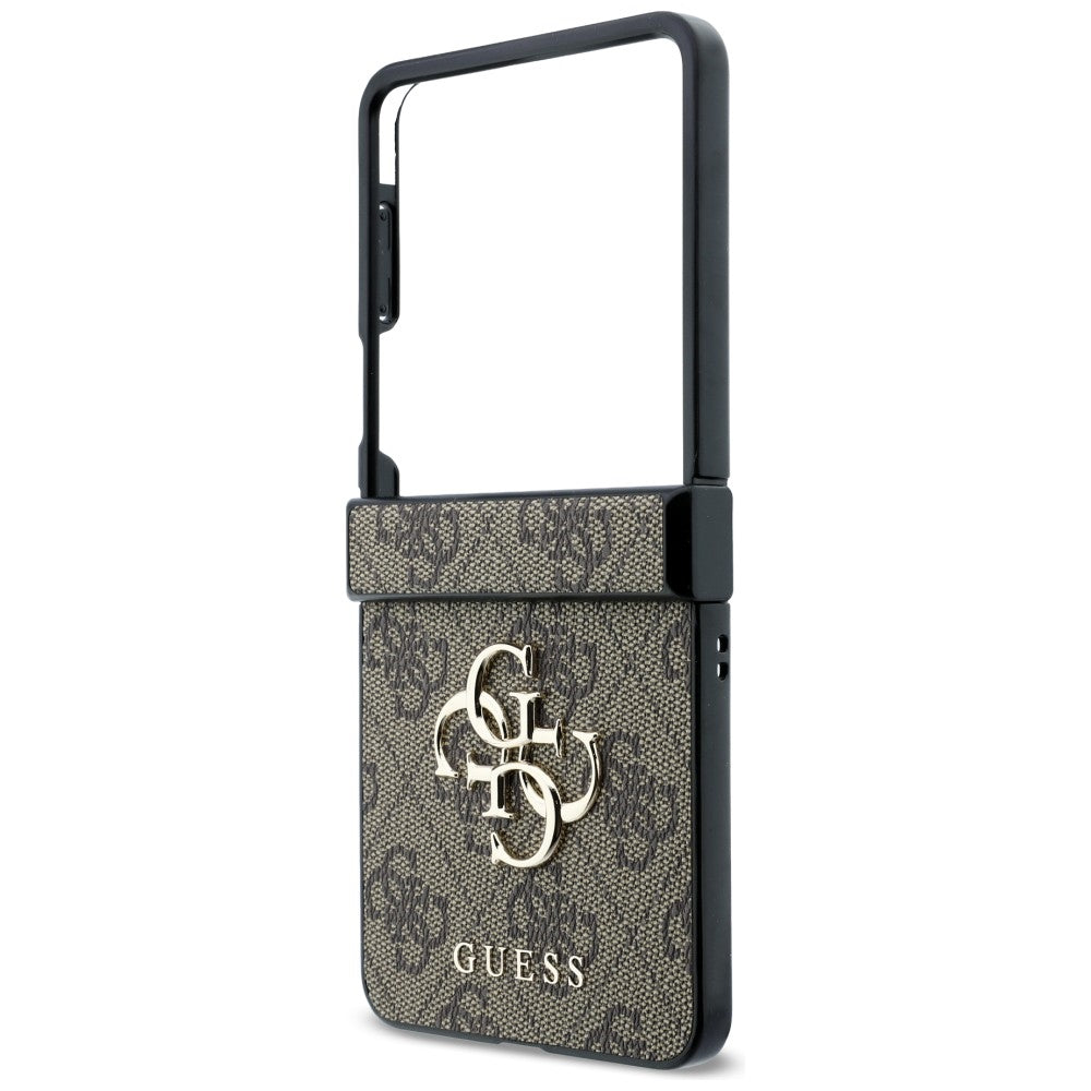 Capa para Samsung Galaxy Z Flip8 F776, Guess, 4G Big Logo, Castanha