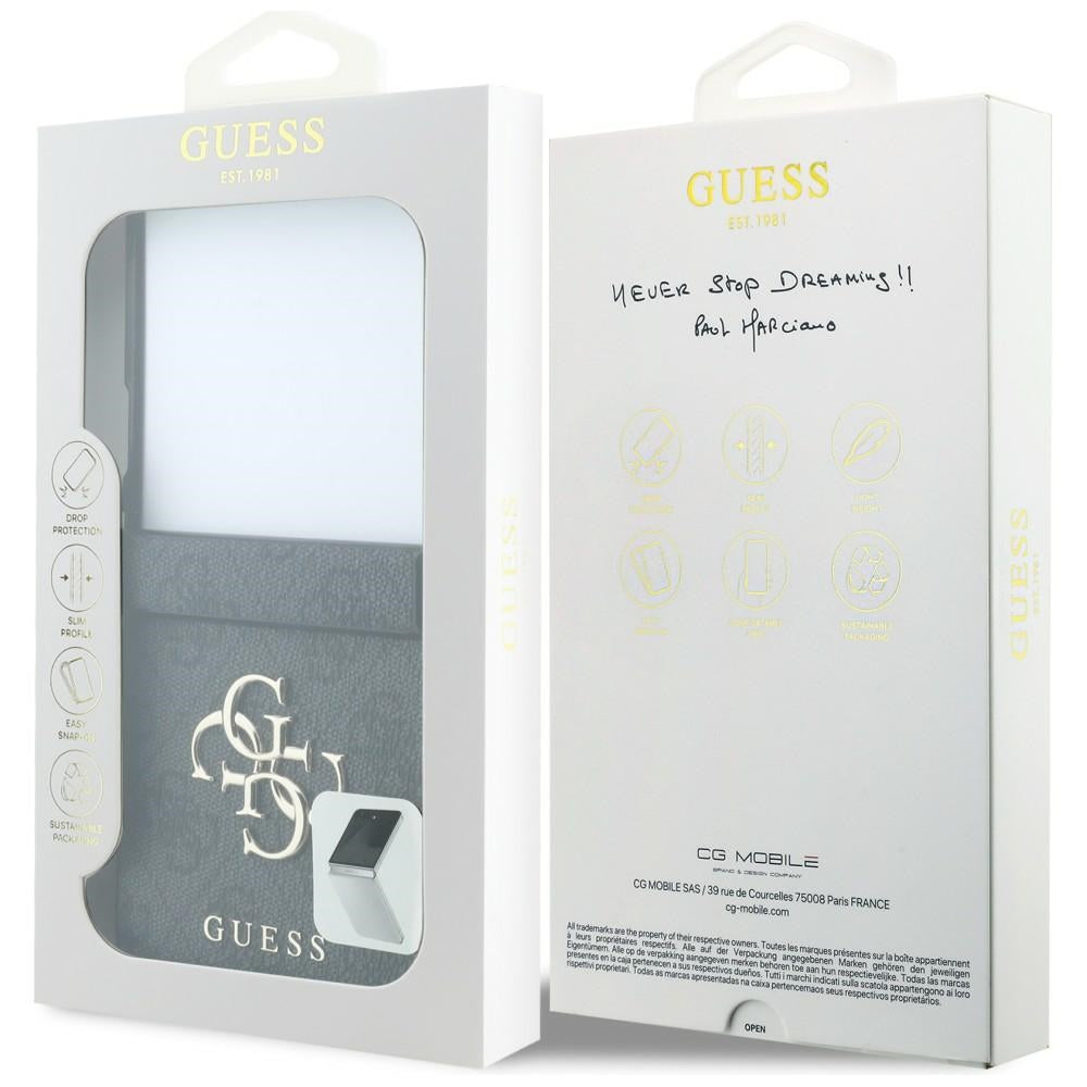 Capa para Samsung Galaxy Z Flip8 F776, Guess, 4G Big Logo, Preta