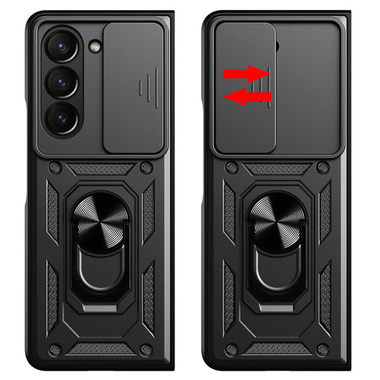 Capa para Samsung Galaxy Z Fold5 F946, Techsuit, CamShield, Preta