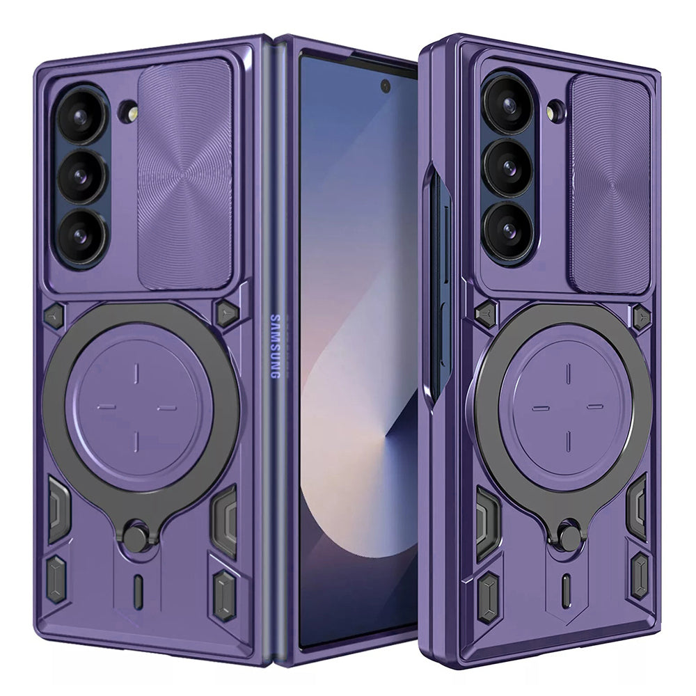 Capa para Samsung Galaxy Z Fold6 F956, Techsuit, CamGuard Pro, Roxo