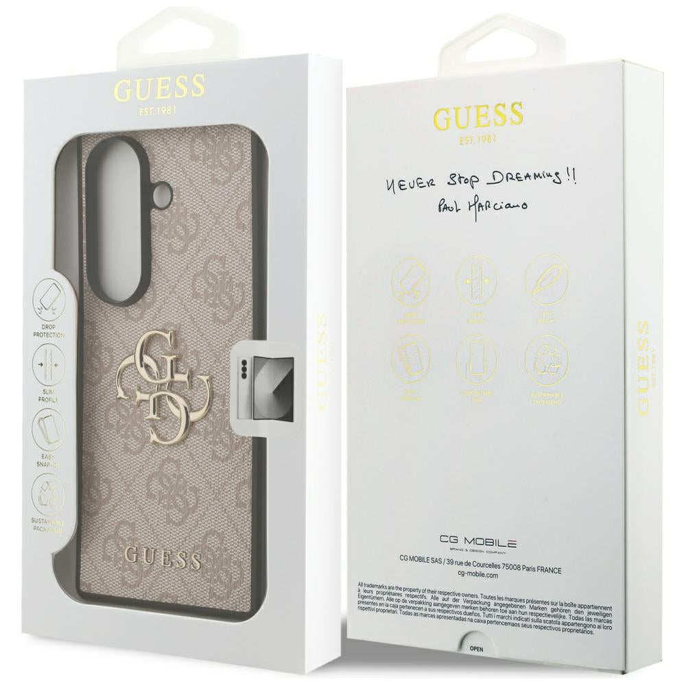 Capa para Samsung Galaxy Z Fold7 F966, Guess, 4G Big Logo, Rosa