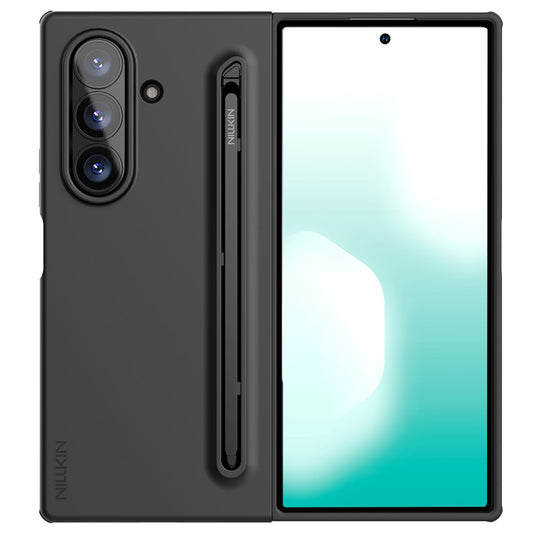 Capa para Samsung Galaxy Z Fold7 F966, Nillkin, Flex Pure com Suporte para S-Pen, Preta