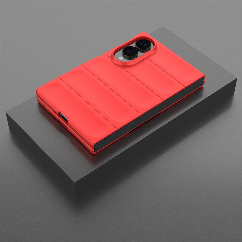 Capa para Samsung Galaxy Z Fold8 F971, Techsuit, Magic Shield, Vermelha