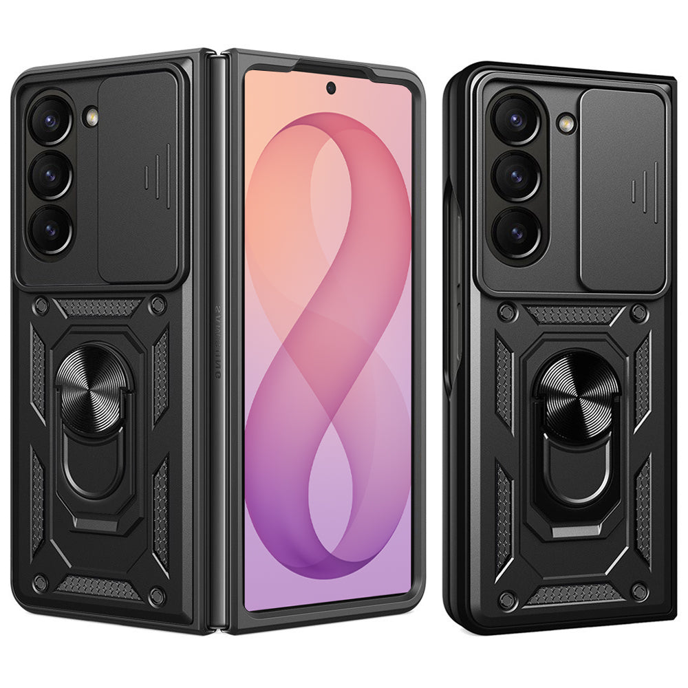 Capa para Samsung Galaxy Z Fold8 Ultra F976 / Z Fold7 F966, Techsuit, CamShield, Preta