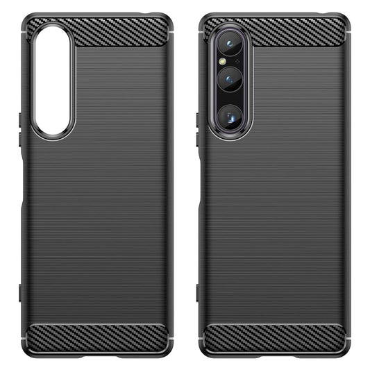 Capa para Sony Xperia 1 V, Techsuit, Carbono, Preta