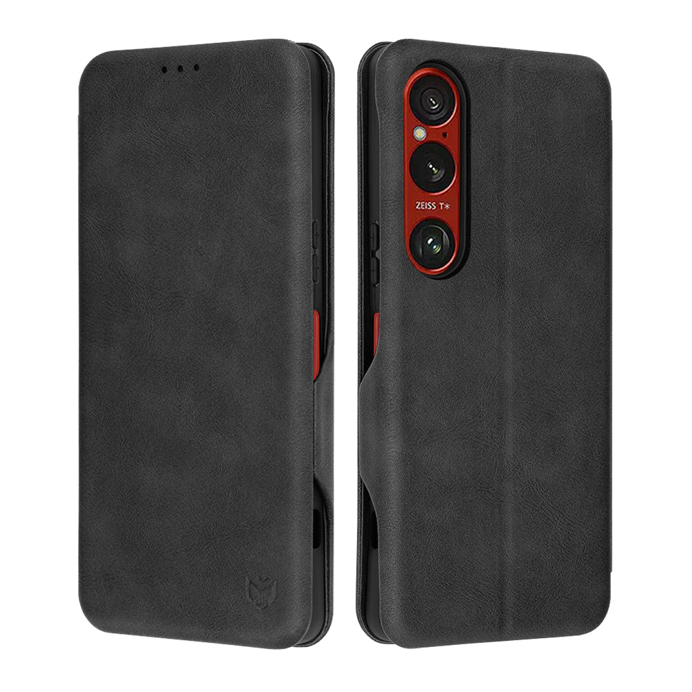 Capa para Sony Xperia 1 VI, Techsuit, Safe Wallet Plus, Preta