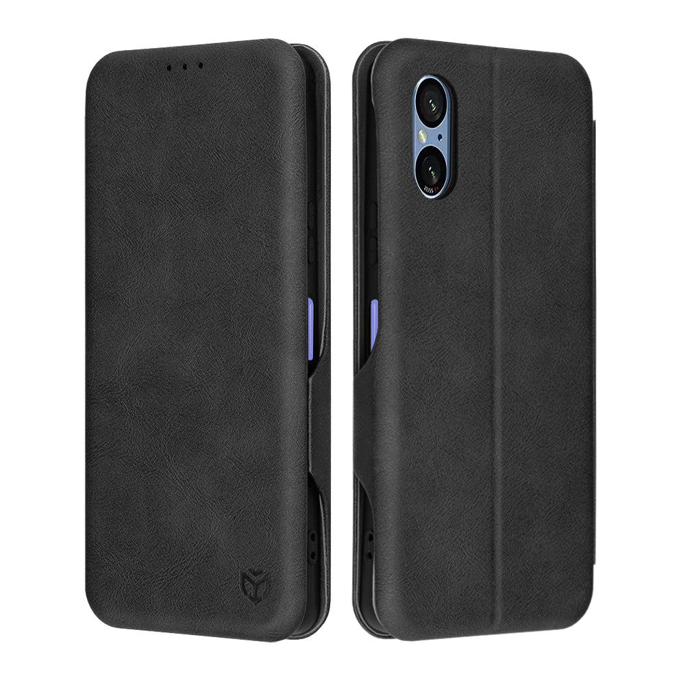 Capa para Sony Xperia 5 VI, Techsuit, Safe Wallet Plus, Preta