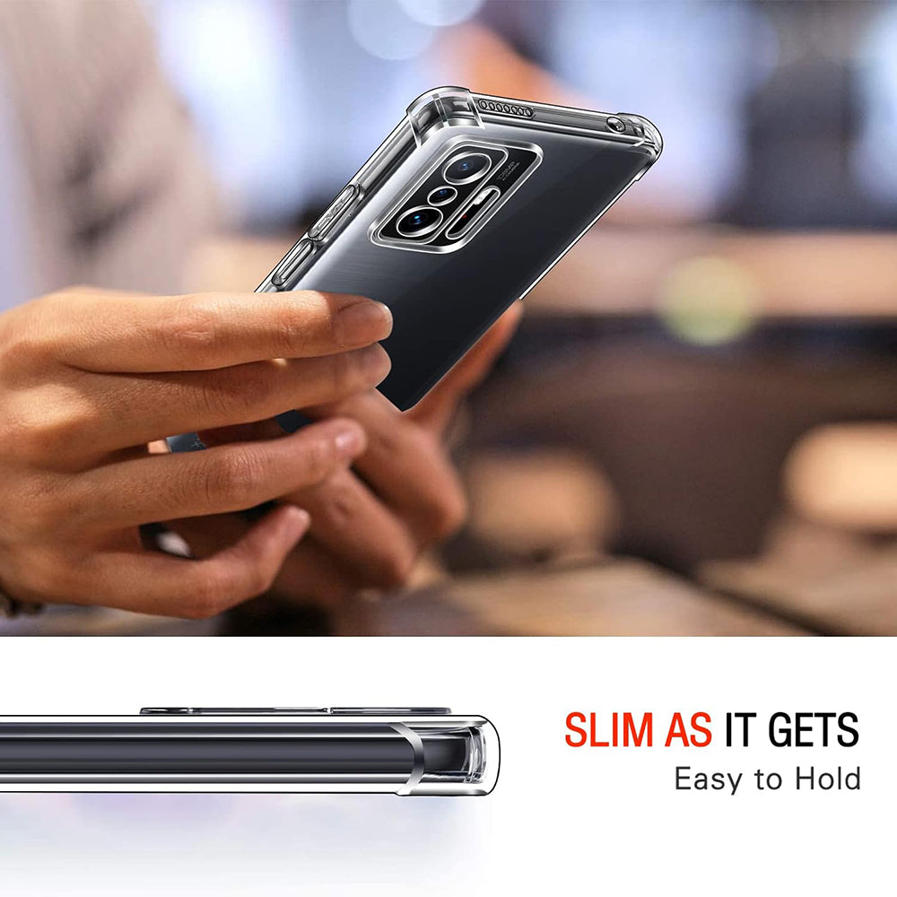 Capa para Xiaomi 11T / 11T Pro, Techsuit, Shockproof Clear, Transparente