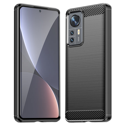 Capa para Xiaomi 12X / 12, Techsuit, Carbono, Preta
