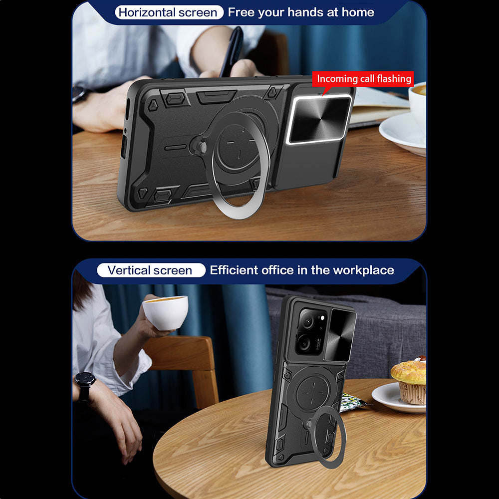 Capa para Xiaomi 13T Pro / 13T, Techsuit, CamGuard Pro, Preta
