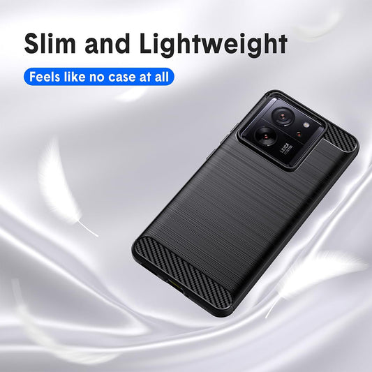 Capa para Xiaomi 13T Pro / 13T, Techsuit, Carbono, Preta