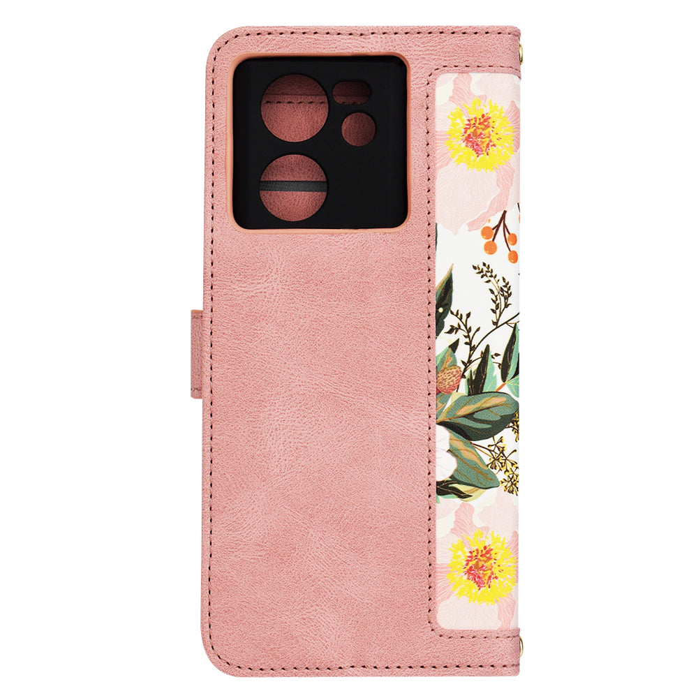 Capa para Xiaomi 13T Pro / 13T, Techsuit, FlipCraft, Rosa