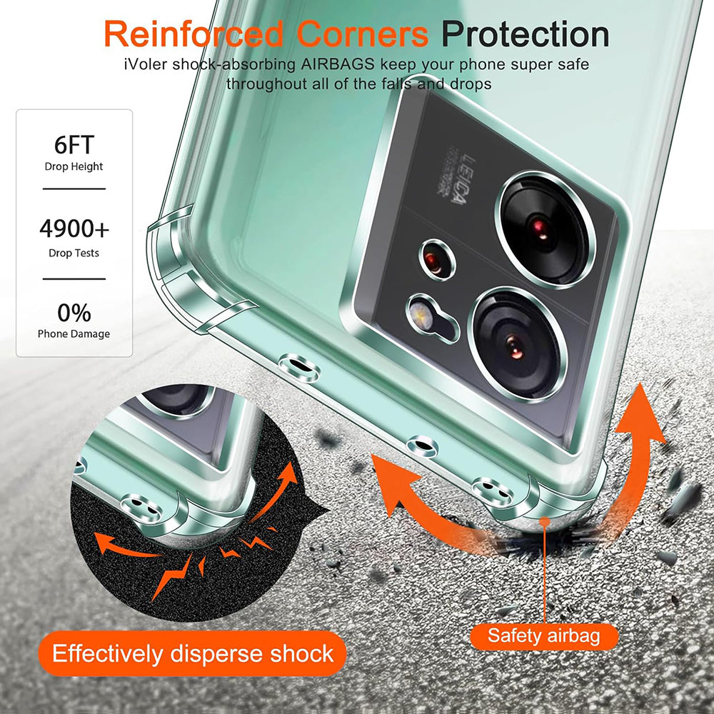 Capa para Xiaomi 13T Pro / 13T, Techsuit, Shockproof Clear, Transparente