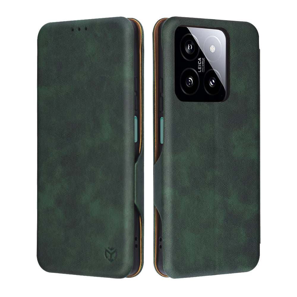 Capa para Xiaomi 14, Techsuit, Safe Wallet Plus, Verde