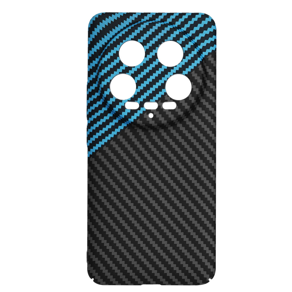 Capa para Xiaomi 14 Ultra, Techsuit, Carbonite FiberShell, Preto Azul