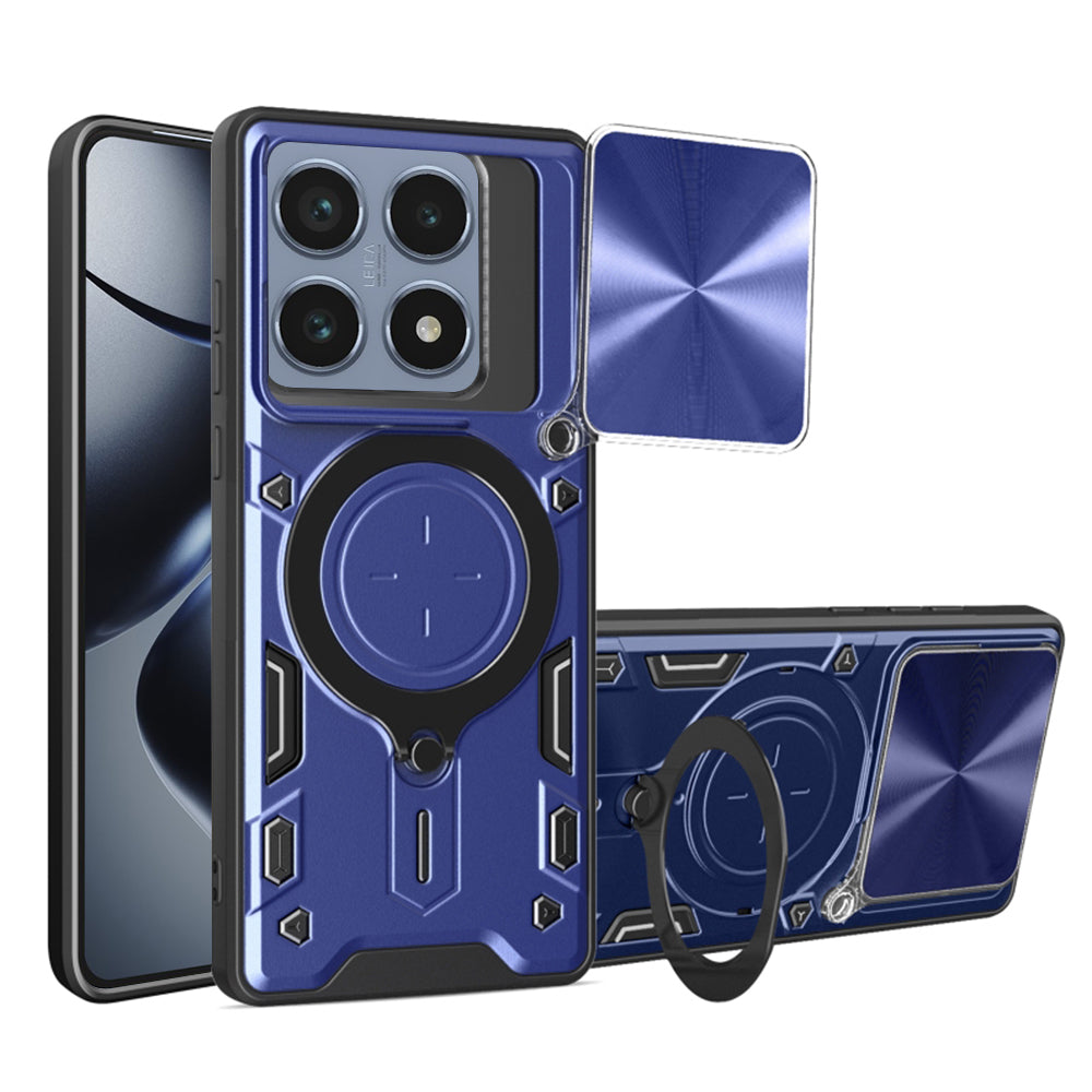 Capa para Xiaomi 14T Pro, Techsuit, CamGuard Pro, Azul