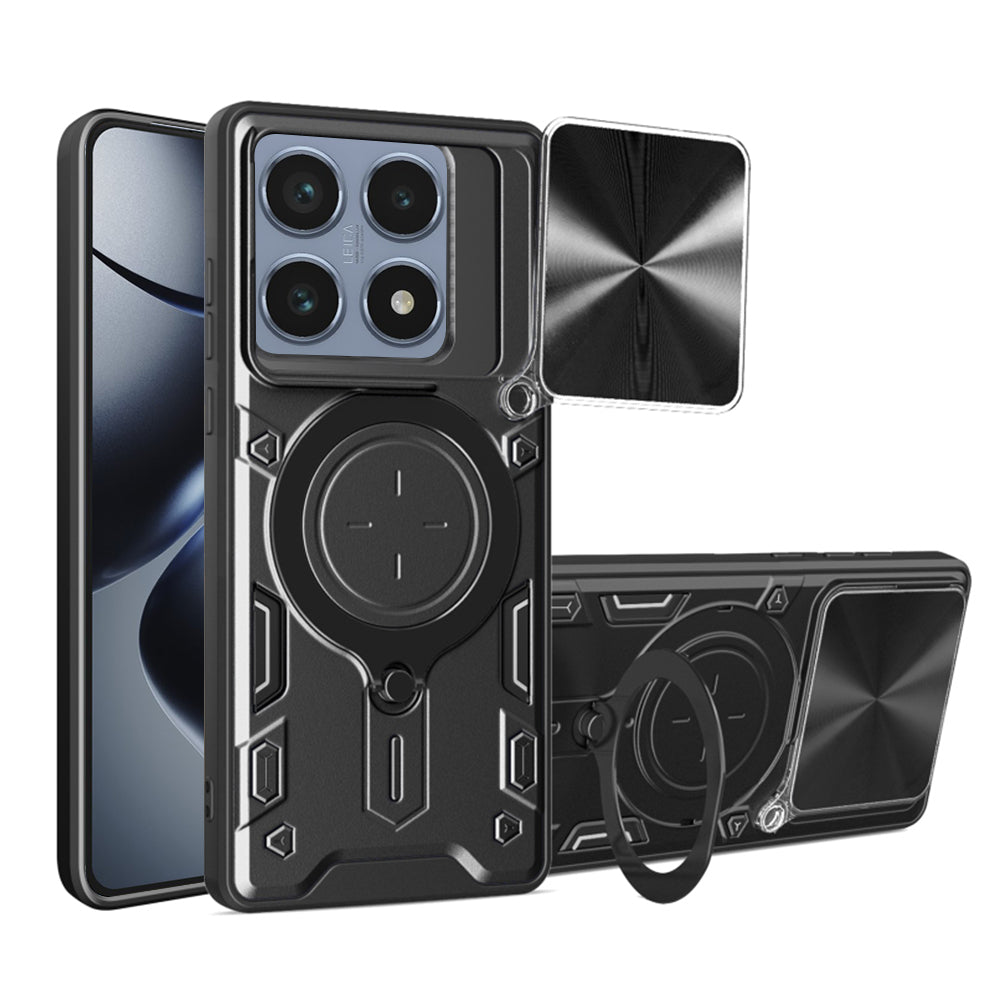 Capa para Xiaomi 14T Pro, Techsuit, CamGuard Pro, Preta