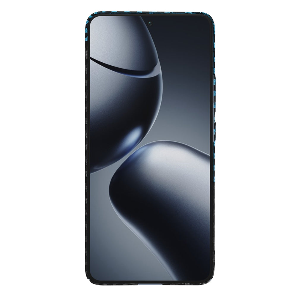 Capa para Xiaomi 14T Pro, Techsuit, Carbonite FiberShell, Preto Azul