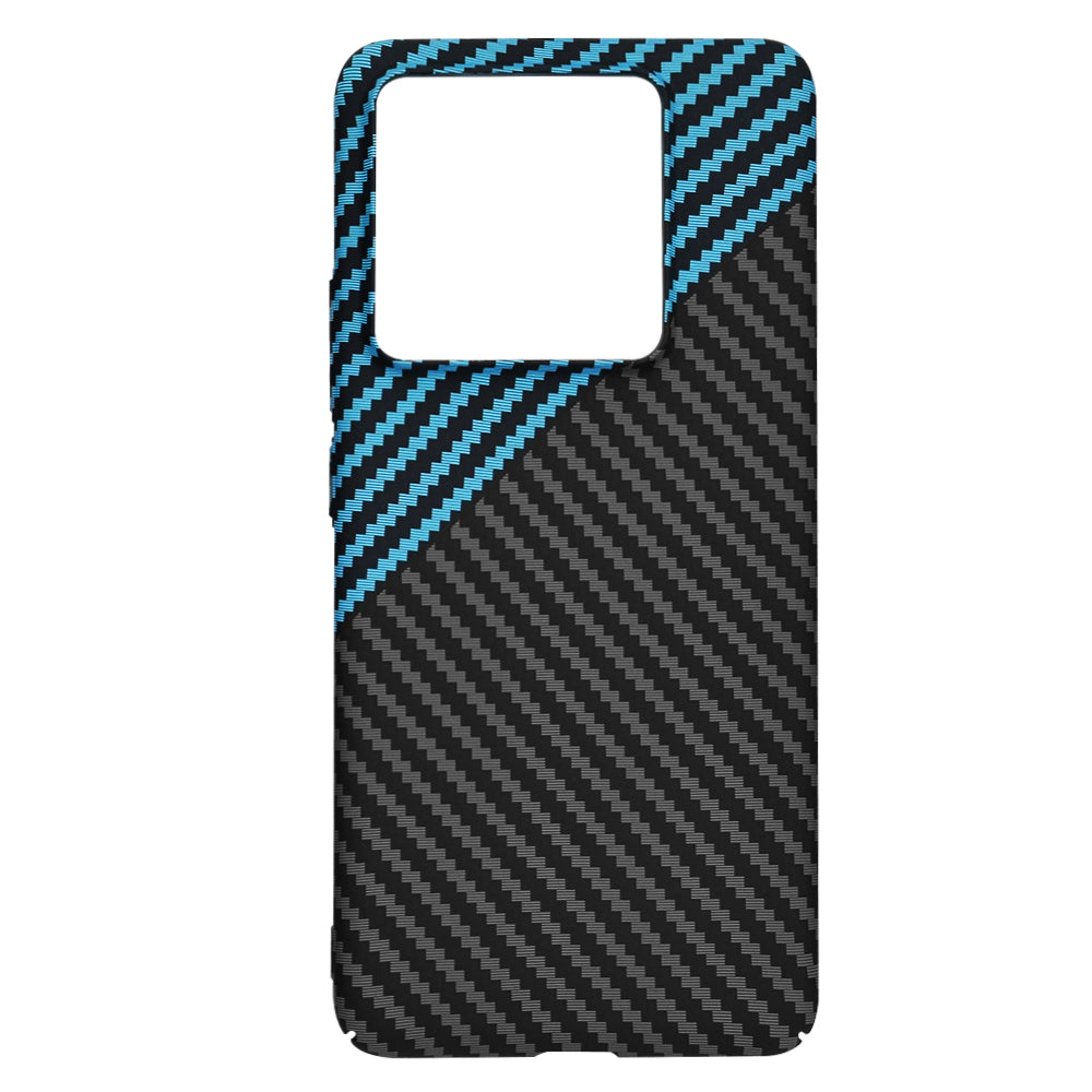 Capa para Xiaomi 14T Pro, Techsuit, Carbonite FiberShell, Preto Azul