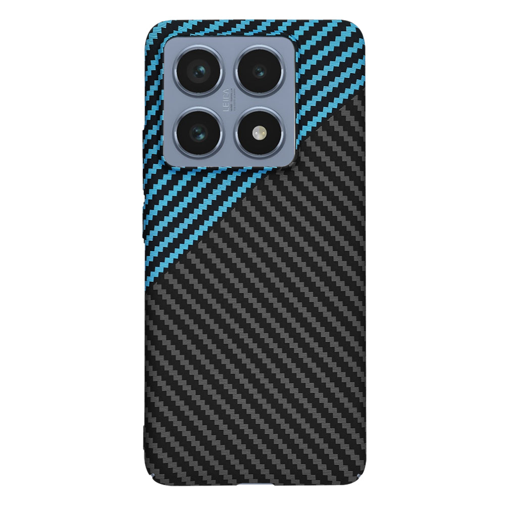 Capa para Xiaomi 14T Pro, Techsuit, Carbonite FiberShell, Preto Azul