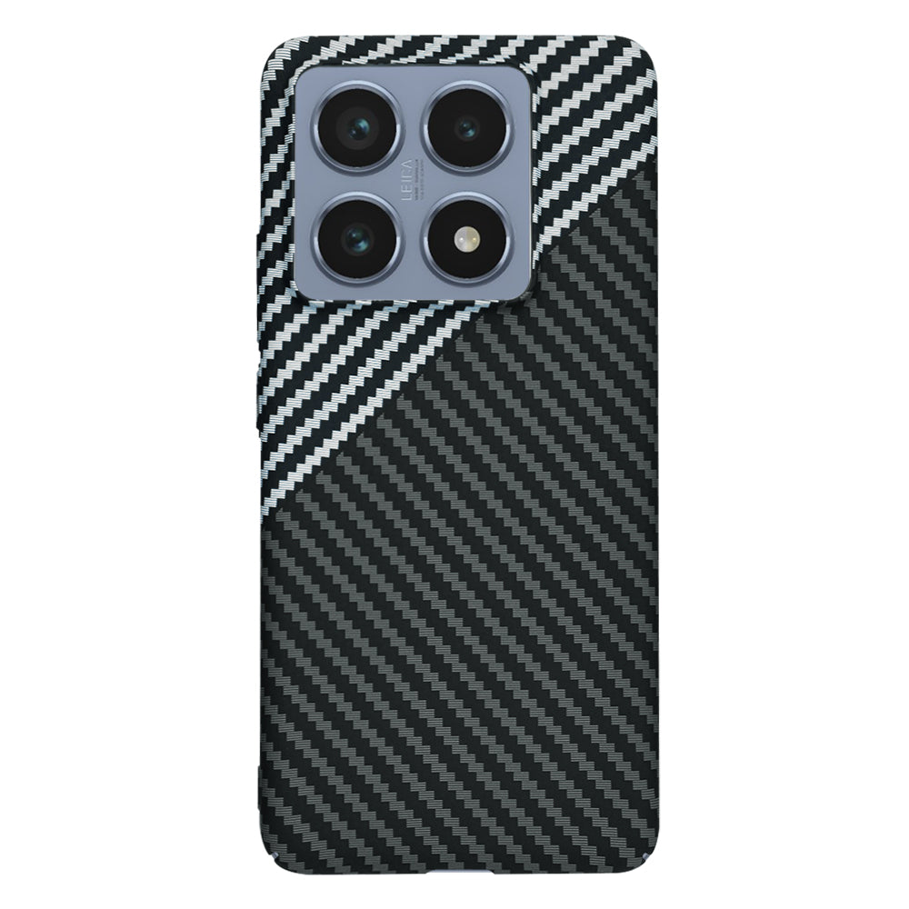 Capa para Xiaomi 14T Pro, Techsuit, Carbonite FiberShell, Preto Cinzento