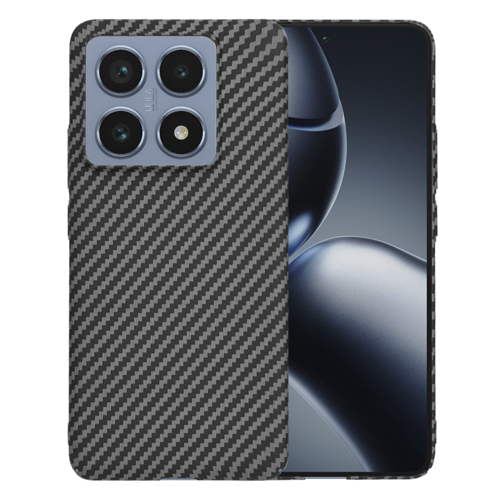 Capa para Xiaomi 14T Pro, Techsuit, Carbonite FiberShell, Preta