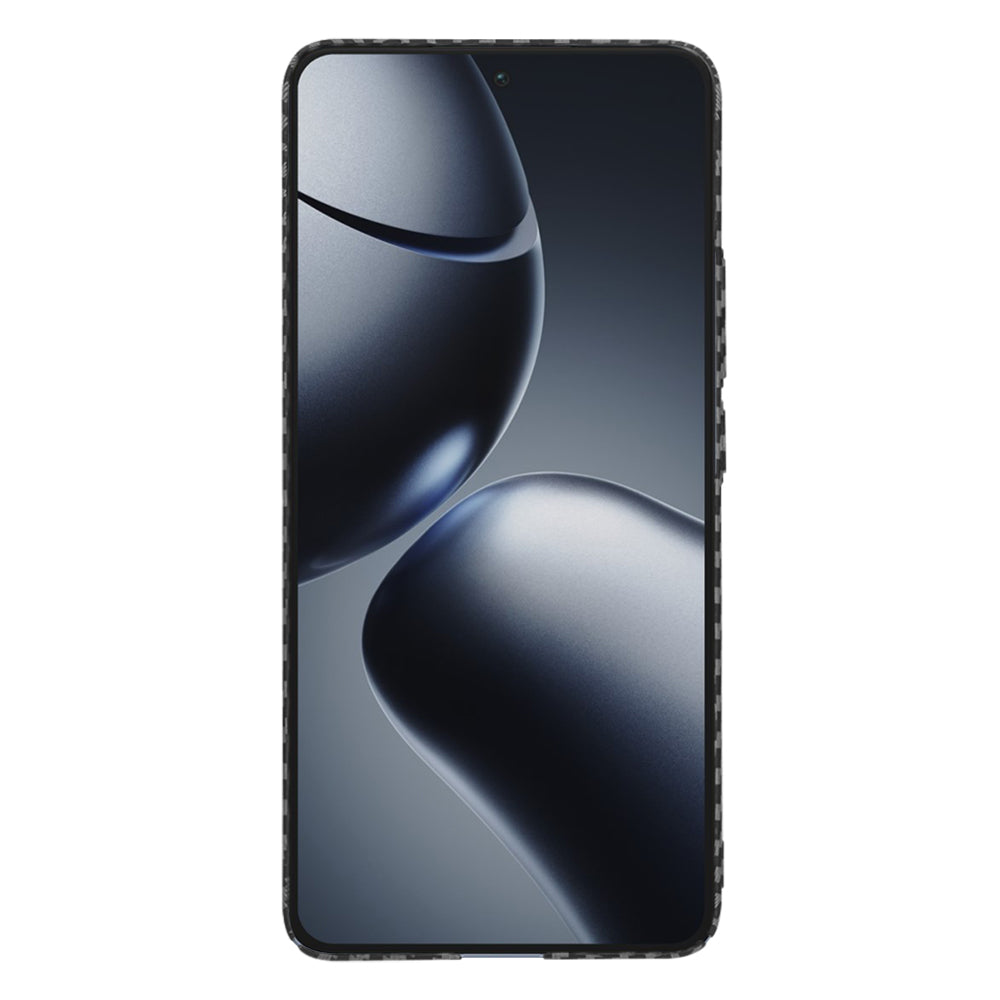 Capa para Xiaomi 14T Pro, Techsuit, Carbonite FiberShell, Preta