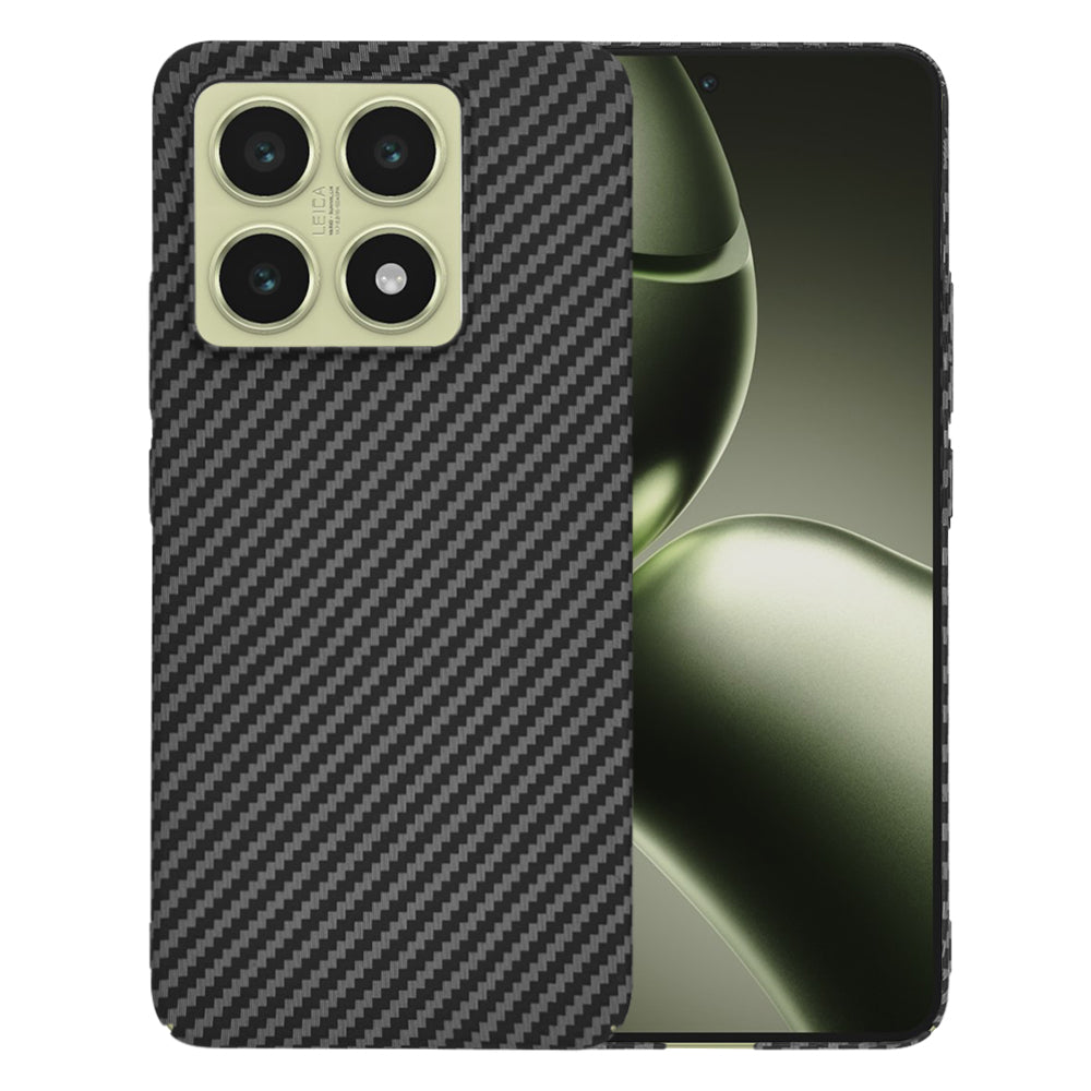 Capa para Xiaomi 14T, Techsuit, Carbonite FiberShell, Preta