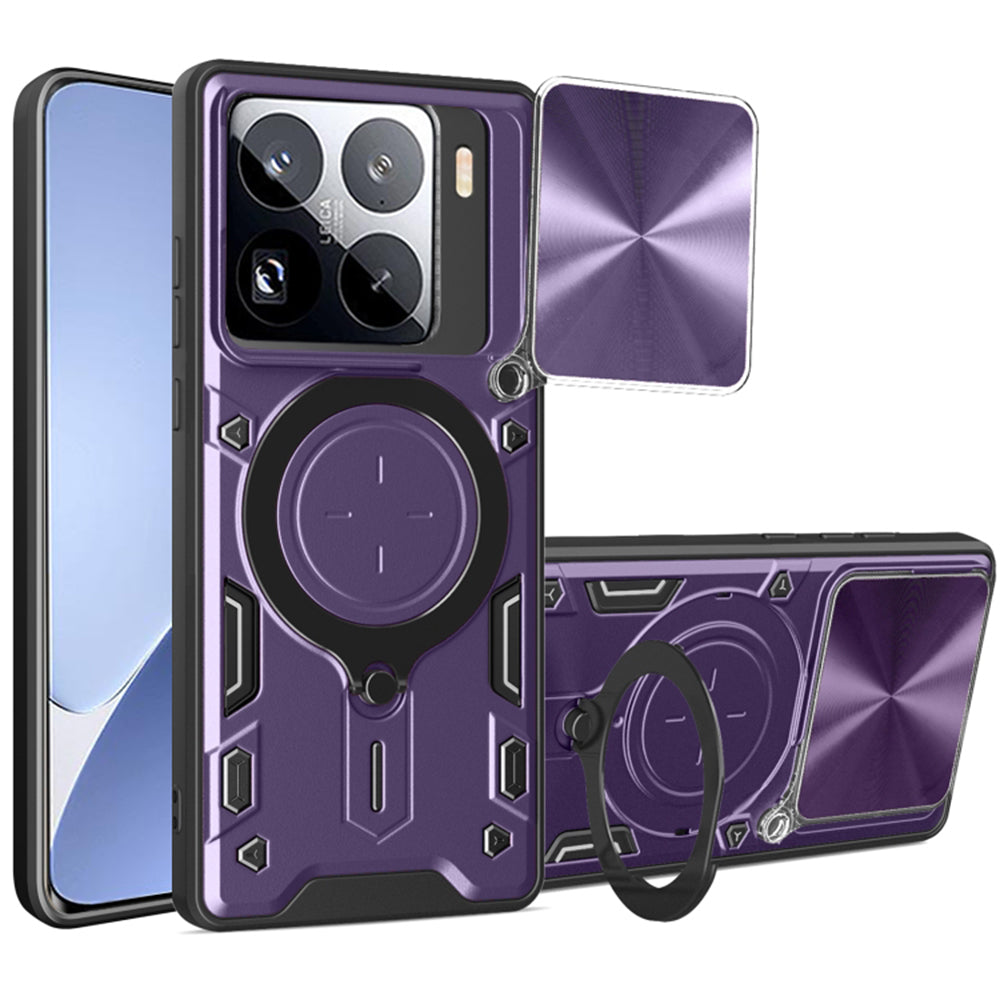 Capa para Xiaomi 15 Pro, Techsuit, CamGuard Pro, Roxo