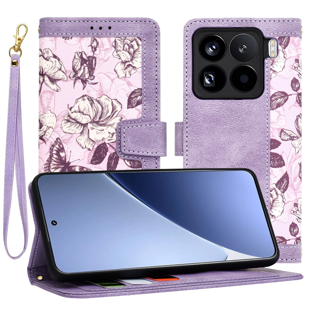 Capa para Xiaomi 15 Pro, Techsuit, FlipCraft, Roxo