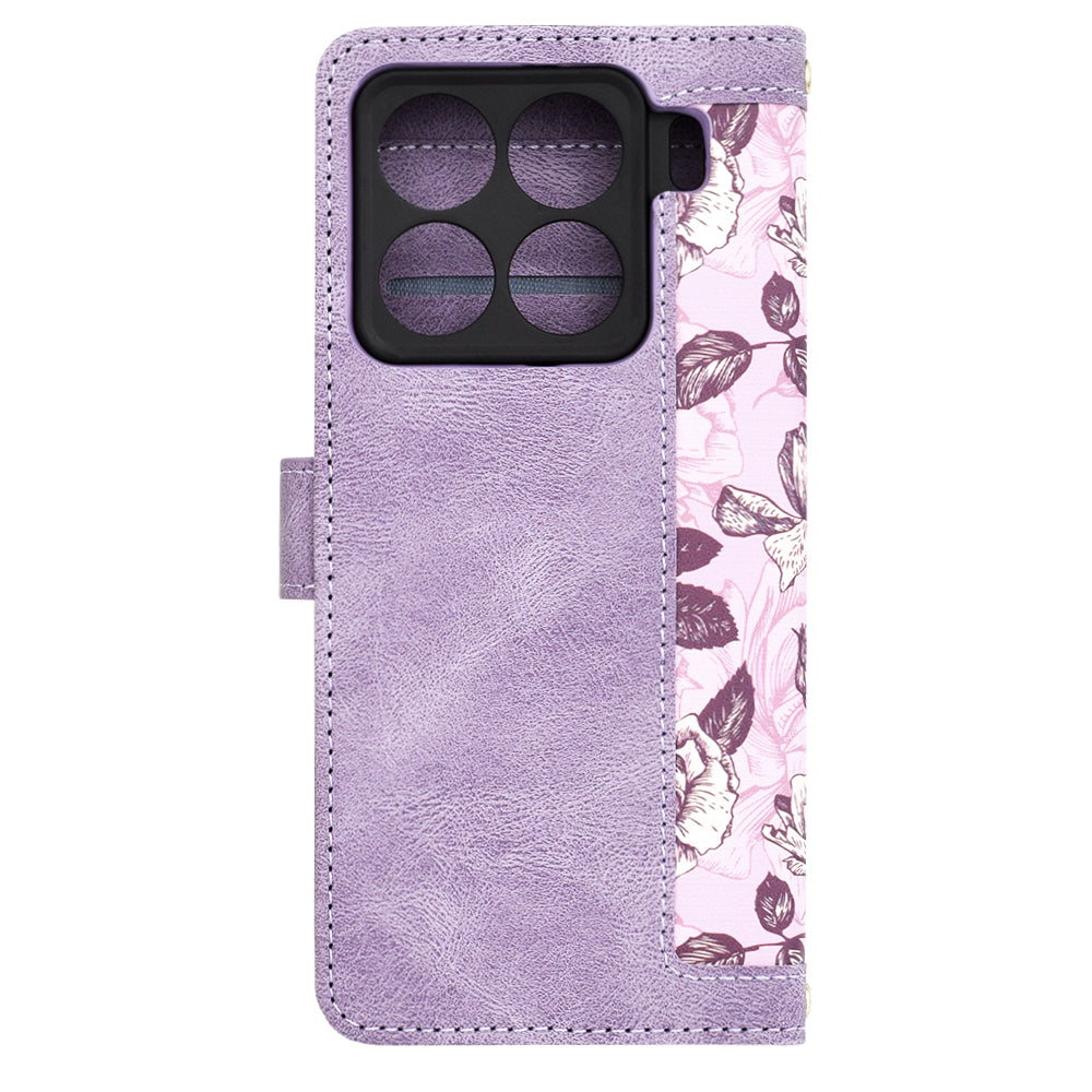 Capa para Xiaomi 15 Pro, Techsuit, FlipCraft, Roxo