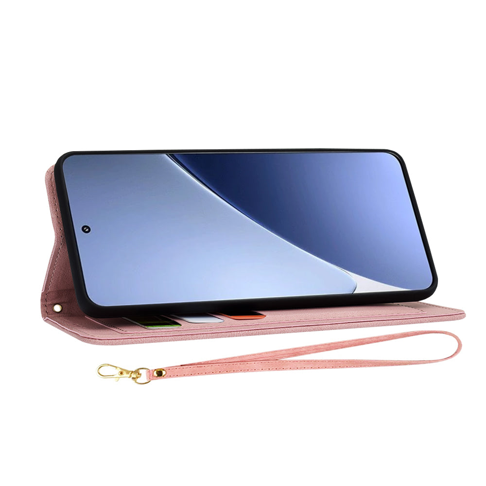 Capa para Xiaomi 15 Pro, Techsuit, FlipCraft, Rosa