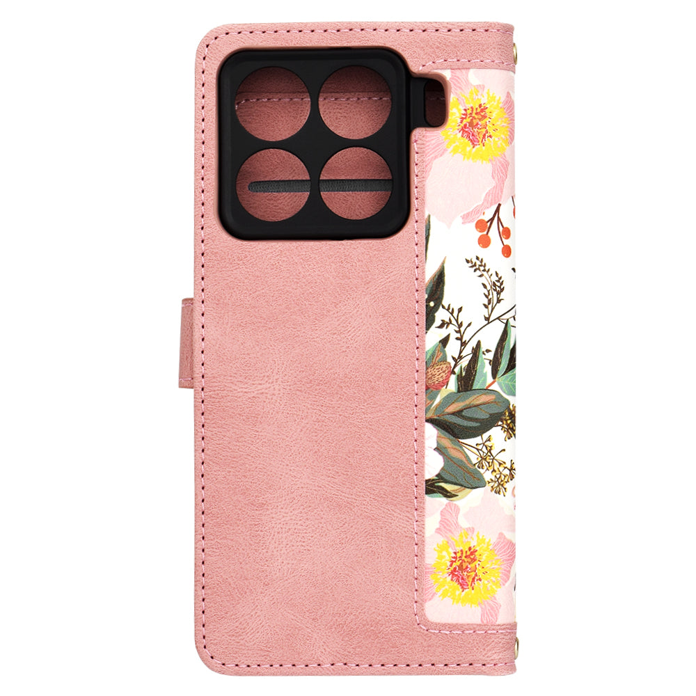 Capa para Xiaomi 15 Pro, Techsuit, FlipCraft, Rosa