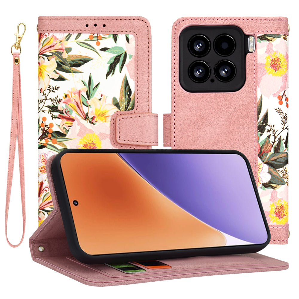 Capa para Xiaomi 15, Techsuit, FlipCraft, Rosa