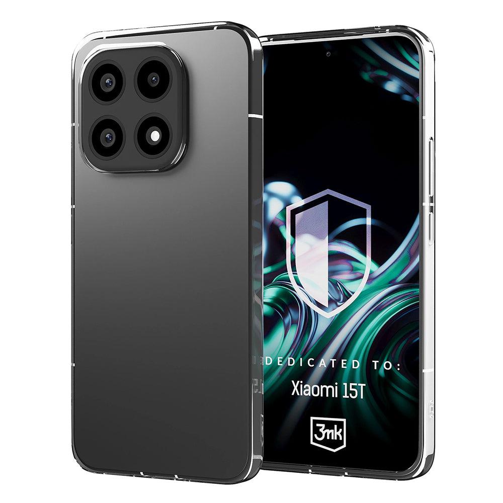 Case for Xiaomi 15T, 3MK, Clear, Transparent