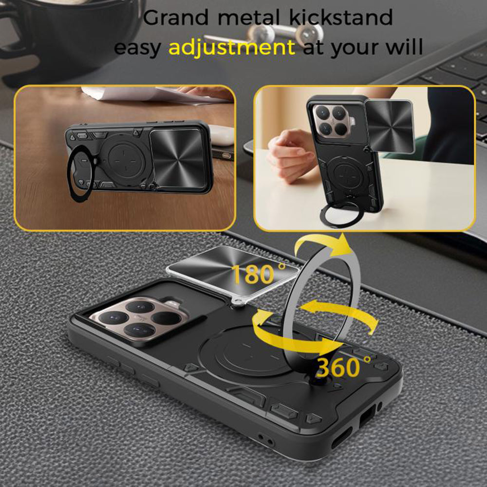 Capa para Xiaomi 15T Pro, Techsuit, CamGuard Pro, Vermelha